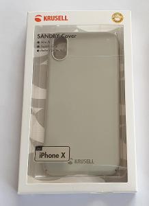 Krusell zadný kryt SANDBY pre Apple iPhone X, piesková