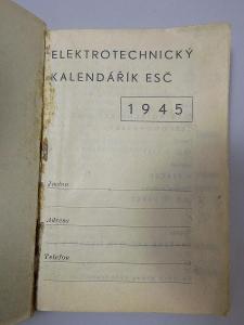 Elektrotechnický kalendář 1945