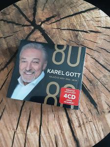 Gott Karel: 80/80 - Největší hity 1964-2019, nerozbaleno, CD (/:-)