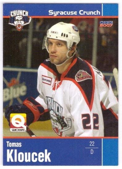 Tomáš Klouček Syracuse Crunch 06-07  AHL