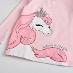 Detské tričko jemne ružové s jednorožcom - veľ. 110 - Detské tričká