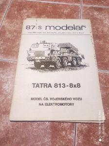 Modelář 87 Tatra 813 - 8x8
