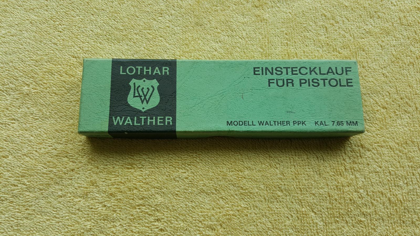 Flobert adapter Walther PPK a pod originál balení - Sběratelské zbraně