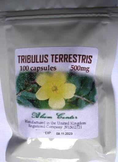 Kotvičník-Tribulus-100 kapslí- testosteron-