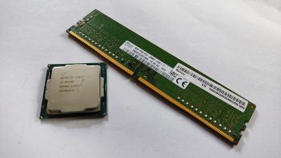 I5 9400f, chladič, 8gb RAM