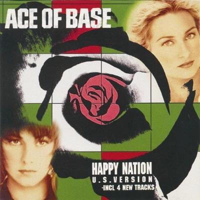 ACE OF BASE-HAPPY NATION U.S. VERSION CD ALBUM 1993.