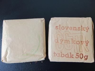 2x Dýmkový tabák československo