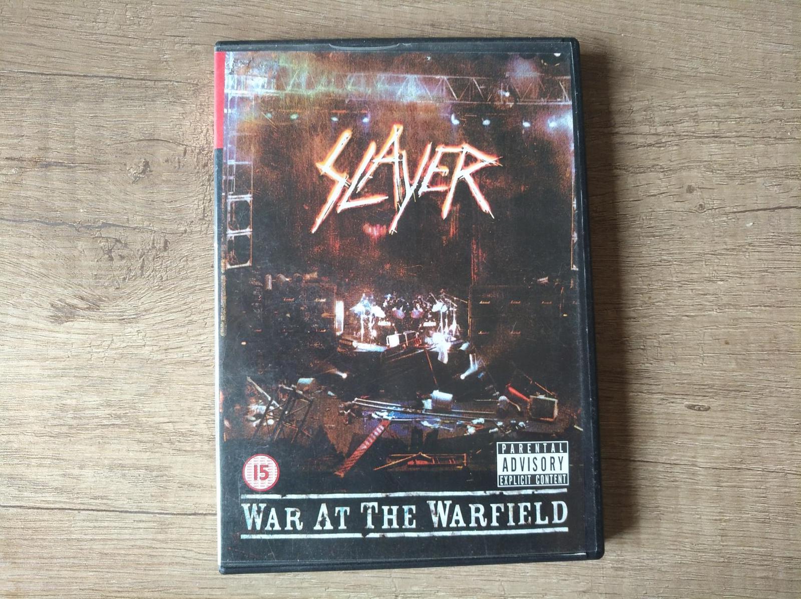 DVD- SLAYER-War At The Warfield,pres 2003 | Aukro