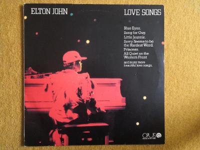 LP Elton John - Love Songs (Opus 1985 /Czechoskovakia)
