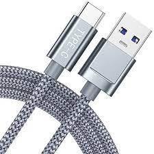 NOVÝ 2m dlouhý kabel Snowkids USB type C, rychlé nabíjení QC 3.0 200cm