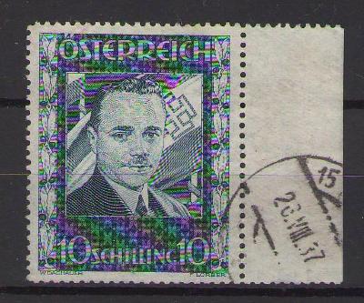 Rakousko / Österreich 1936 Dr. E. Dollfuss 588 raz. HLEDANÉ !!!!