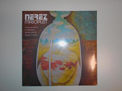 NEREZ - MASOPUST - LP - 2019 - NEW ! POSLEDNÍ ! + BONUS -  ČLÁNKY !!