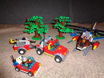 LEGO hasičský set + návody
