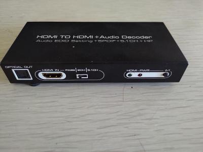 Speaka hdmi 5.1 audio extraktor