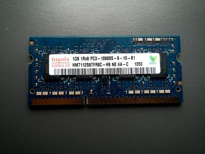 paměť 1GB DDR2