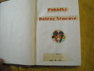 Pohádky Boženy Němcové - il. Artuš Scheiner - J. R. Vilímek 1947