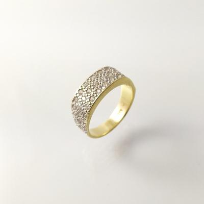 Prsten zlatý 4,15 g Au (585/1000) Ev. č. 48