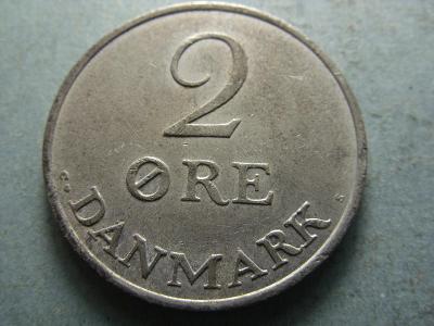 Dánsko - 2 Ore  z roku 1969