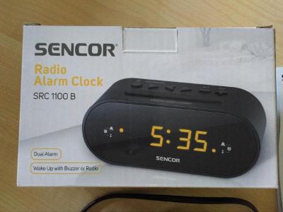 Radiobudík Sencor SRC 1100 černý - nový