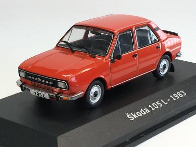Škoda 105 L (1983) - Hachette 1/43 (H18-h5)