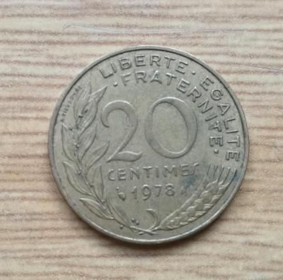 Mince 20 centimes  1978