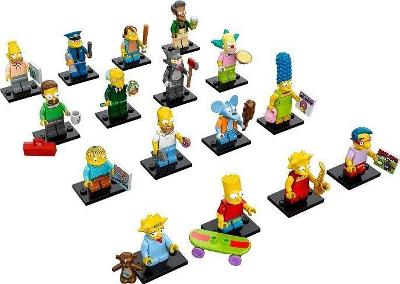 Lego 71005 Minifigurky Simpsons 1 - 16 kompletních panáčků