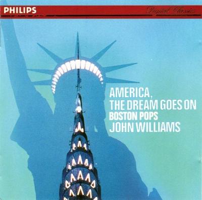 JOHN WILLIAMS BOSTON POPS "AMERICA, THE BEAT GOES ON" album