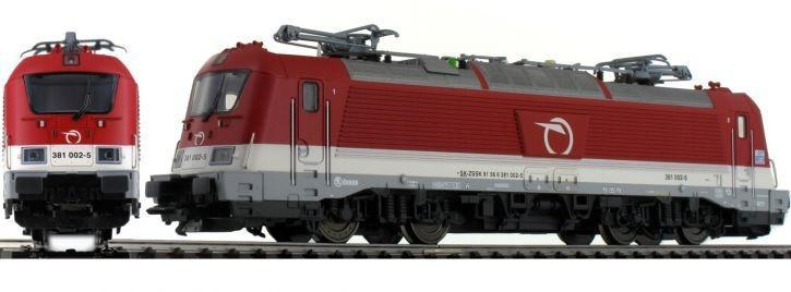 Elektrická lokomotiva 381 002-5 ZSSK H0 ZVUK DCC