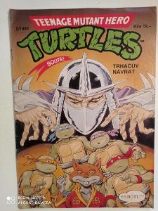Komiks, Želvy Ninja, č. 5/1992, pěkný stav