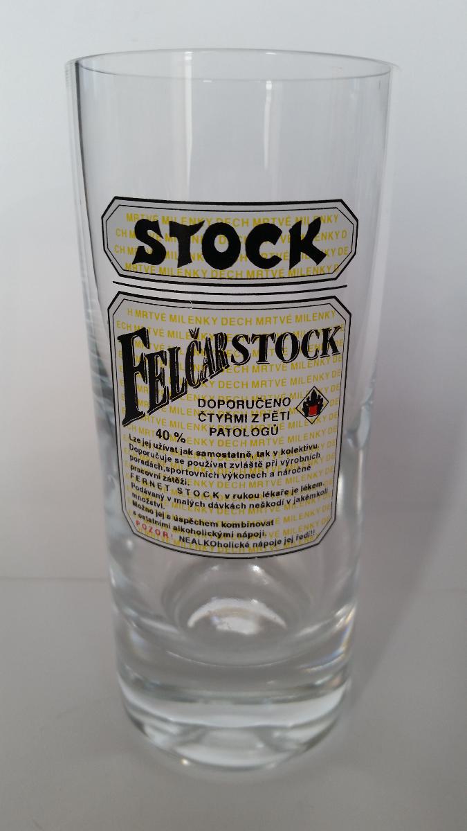 sklenice Fernet Felčar Stock dech mrtvé milenky doporučeno 4z5patologů - Nápojový průmysl
