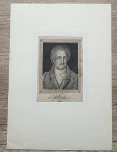 Stará grafika Goethe 1830?