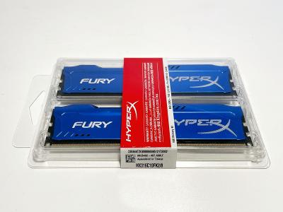 Paměť RAM 8GB DDR3 Kingston HyperX Fury Blue 1600MHz CL10 (2x4GB)