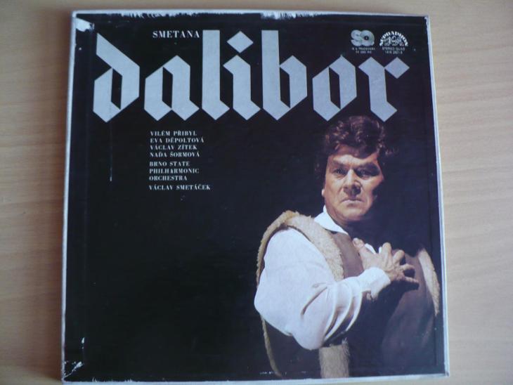 3LP BOX - Bedřich Smetana - DALIBOR + příloha - Hudba