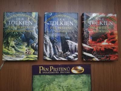 👌  J. R. R Tolkien - Pán prstenů. 1. - 3. díl. (3 svazky)