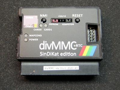DivMMC Sindikat edition s RTC
