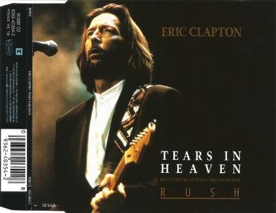 ERIC CLAPTON-TEARS IN HEAVEN CD SINGLE 1992.