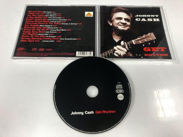 CD JOHNNY CASH - GET RHYTHM - Hudba