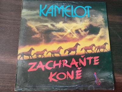 LP Kamelot – Zachraňte Koně - RARITA! - zelený vinyl