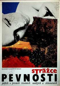 Strážce pevnosti Zdeněk Palcr film plakát A3 1975