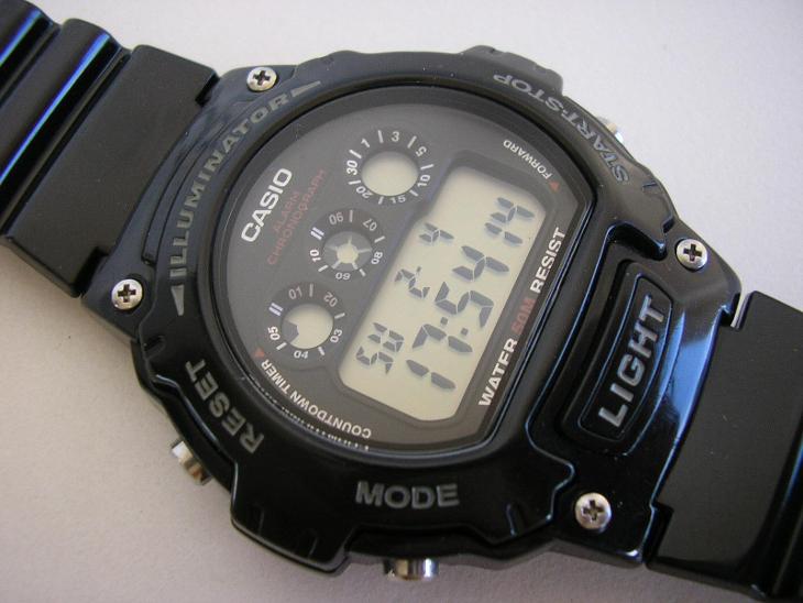 Casio hodinky W-214HC, modul 3225. - Šperky a hodinky