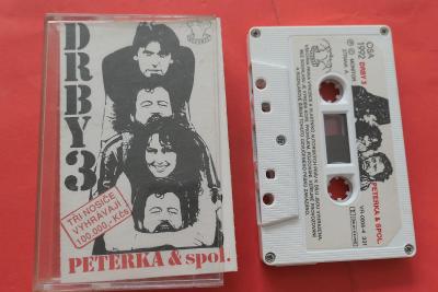 MC kazeta Peterka & spol: Drby 3 (1992) 