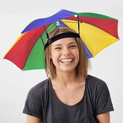 Deštník, slunečník na hlavu ve stylu Kurvahošigutentag, nový