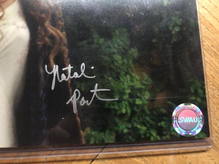 Natalie Portman podepsaná fotka - Ostatní sběratelské předměty