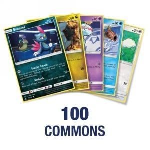 !AKCE! Originál Pokémon Bulk 200 karet(rarita Common + Uncommon)