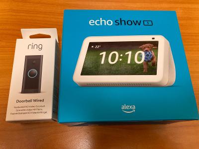 Amazon Alexa Echo Show 5 + RING videozvonek