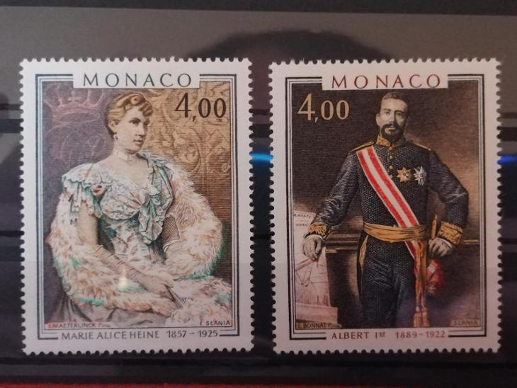 Monako , 1980, Mi 1441-1442, 6 euro, neraženo **