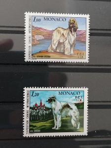 Monako , 1978, Mi 1347-1348, 6 euro, neraženo **