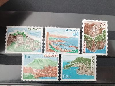 Monako , 1978, Mi 1331-1335, 7 euro, neraženo **
