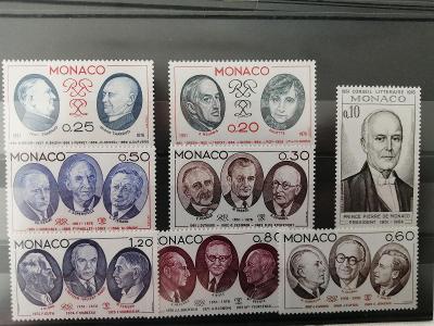 Monako , 1976, Mi 1211-1218, 5 euro, neraženo **