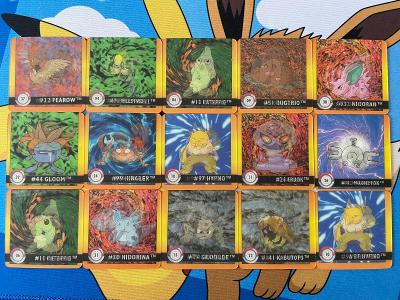 Pokemon action flipz artbox premier edition 1999 15 kusu